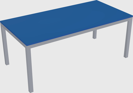 Rectangular desk