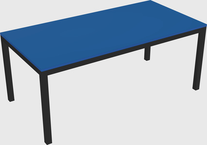 Rectangular desk