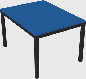 Rectangular desk