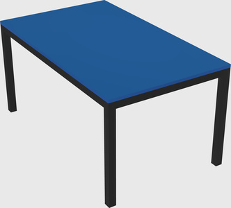 Rectangular desk