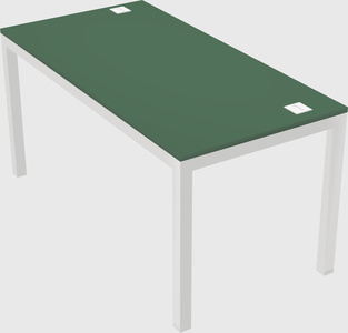 Rectangular desk