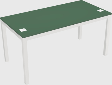 Rectangular desk