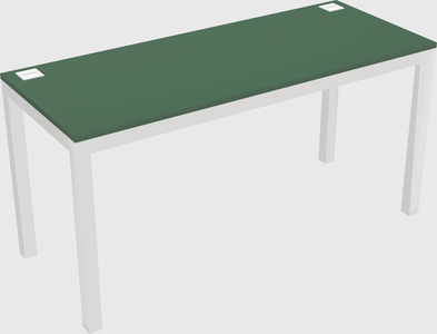 Rectangular desk
