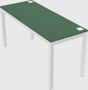 Rectangular desk