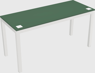 Rectangular desk