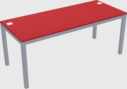 Rectangular desk