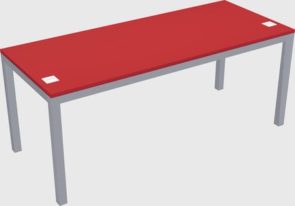 Rectangular desk