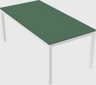 Rectangular desk