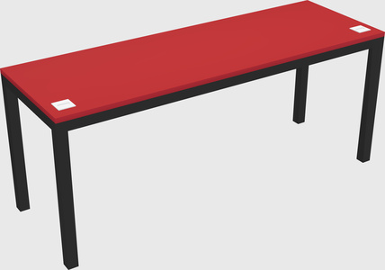 Rectangular desk