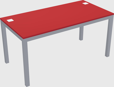 Rectangular desk