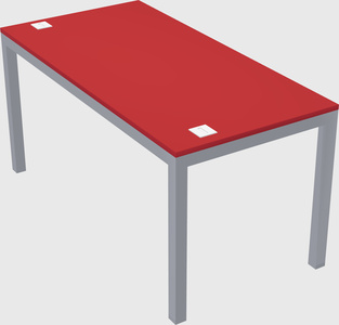 Rectangular desk