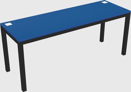 Rectangular desk