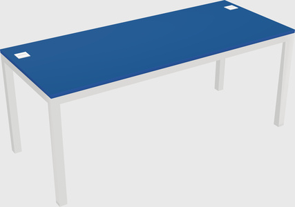 Rectangular desk