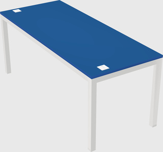 Rectangular desk