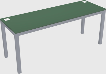 Rectangular desk