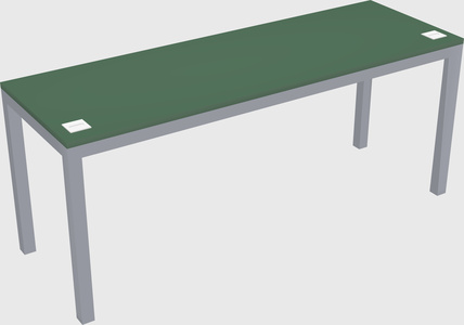 Rectangular desk