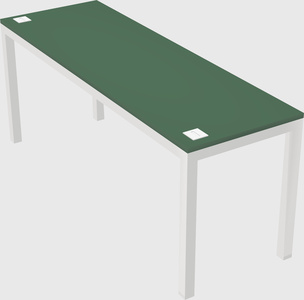 Rectangular desk