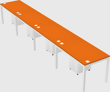 Rectangular desk