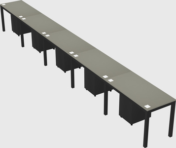 Rectangular desk