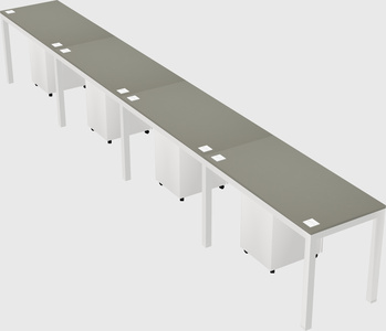 Rectangular desk