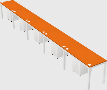 Rectangular desk
