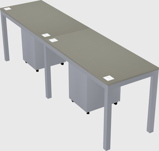 Rectangular desk