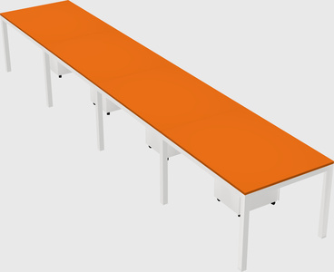 Rectangular desk