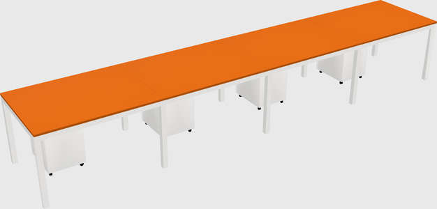 Rectangular desk