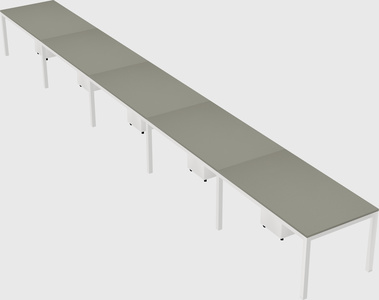 Rectangular desk