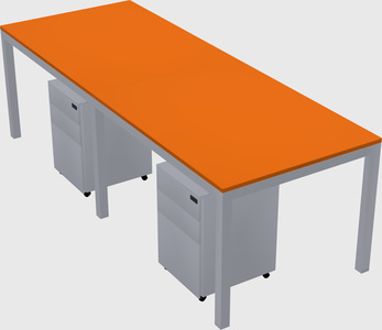 Rectangular desk