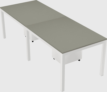 Rectangular desk