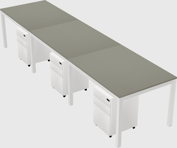 Rectangular desk
