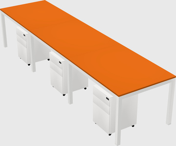 Rectangular desk