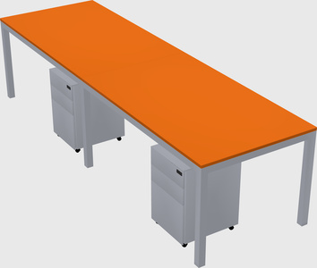 Rectangular desk