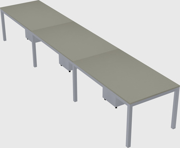 Rectangular desk