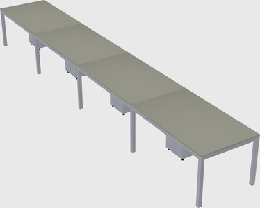 Rectangular desk