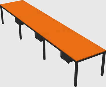 Rectangular desk