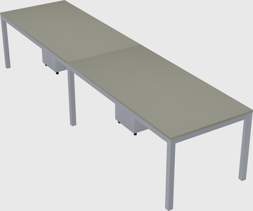 Rectangular desk