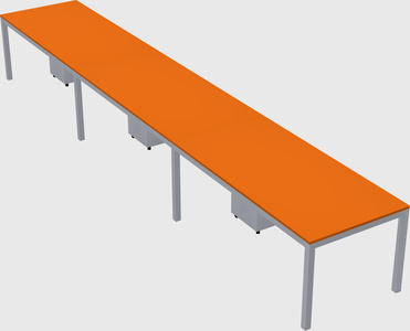 Rectangular desk
