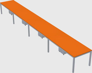 Rectangular desk