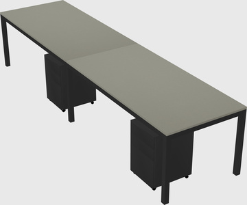 Rectangular desk