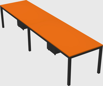 Rectangular desk