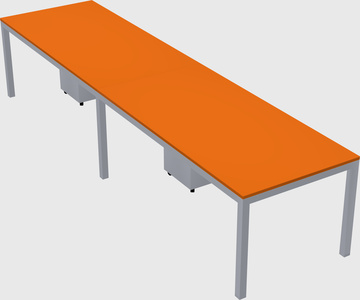 Rectangular desk