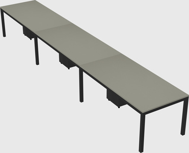 Rectangular desk
