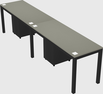 Rectangular desk