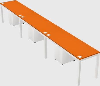 Rectangular desk