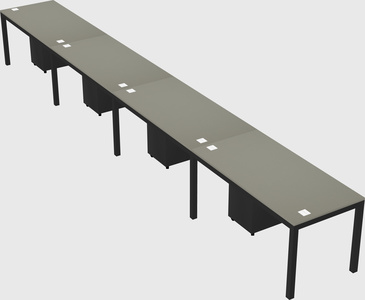Rectangular desk