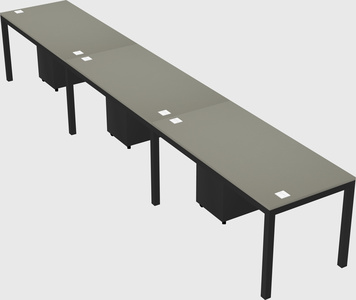 Rectangular desk