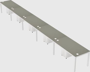 Rectangular desk