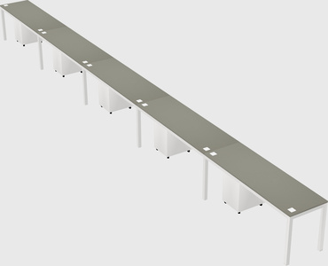 Rectangular desk